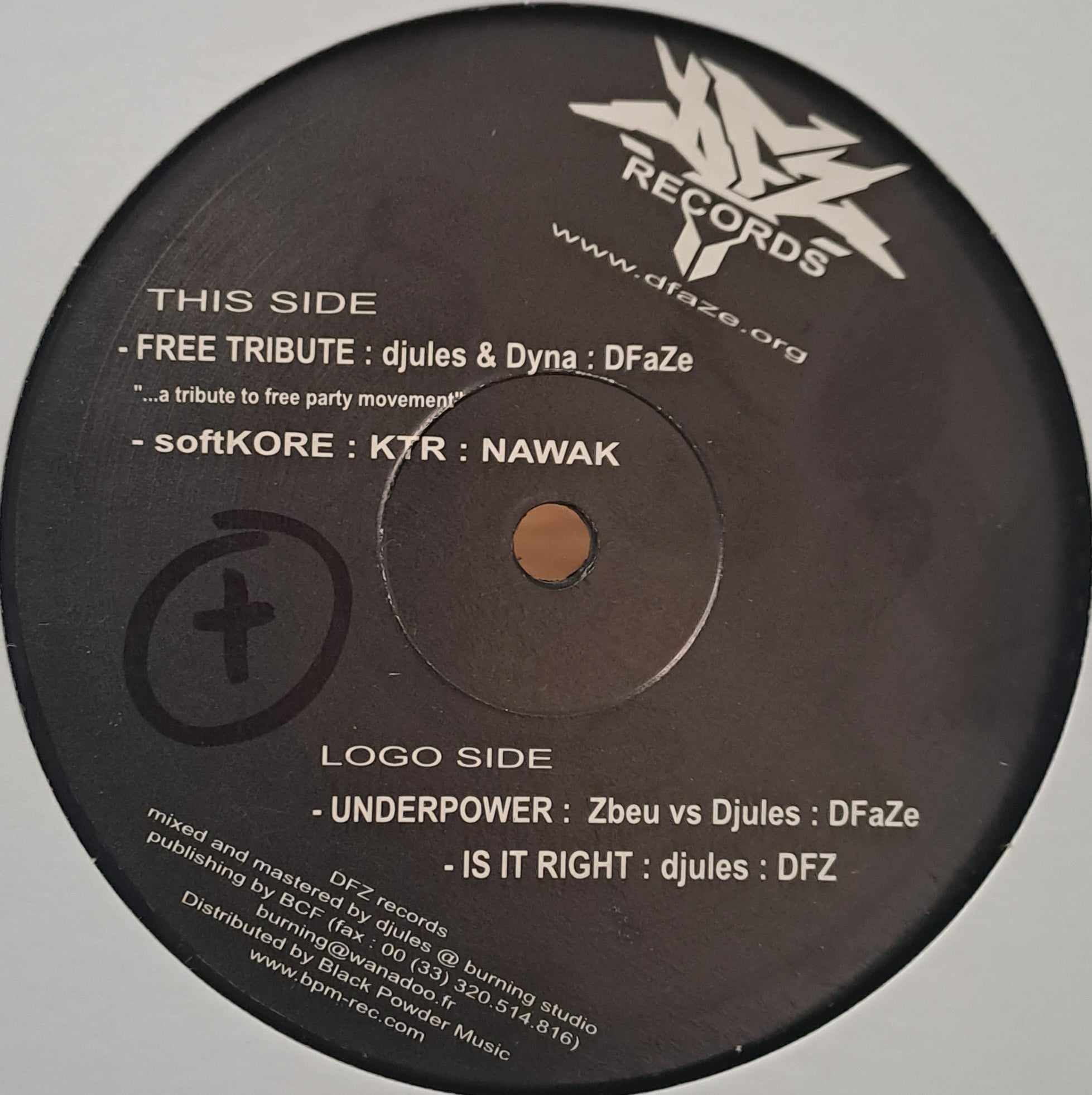 Dfaze 00 - vinyle hardcore